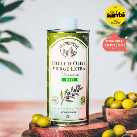 Lífræn Extra Virgin Ólífuolía - 750 ml.