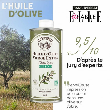 Lífræn Extra Virgin Ólífuolía - 750 ml.