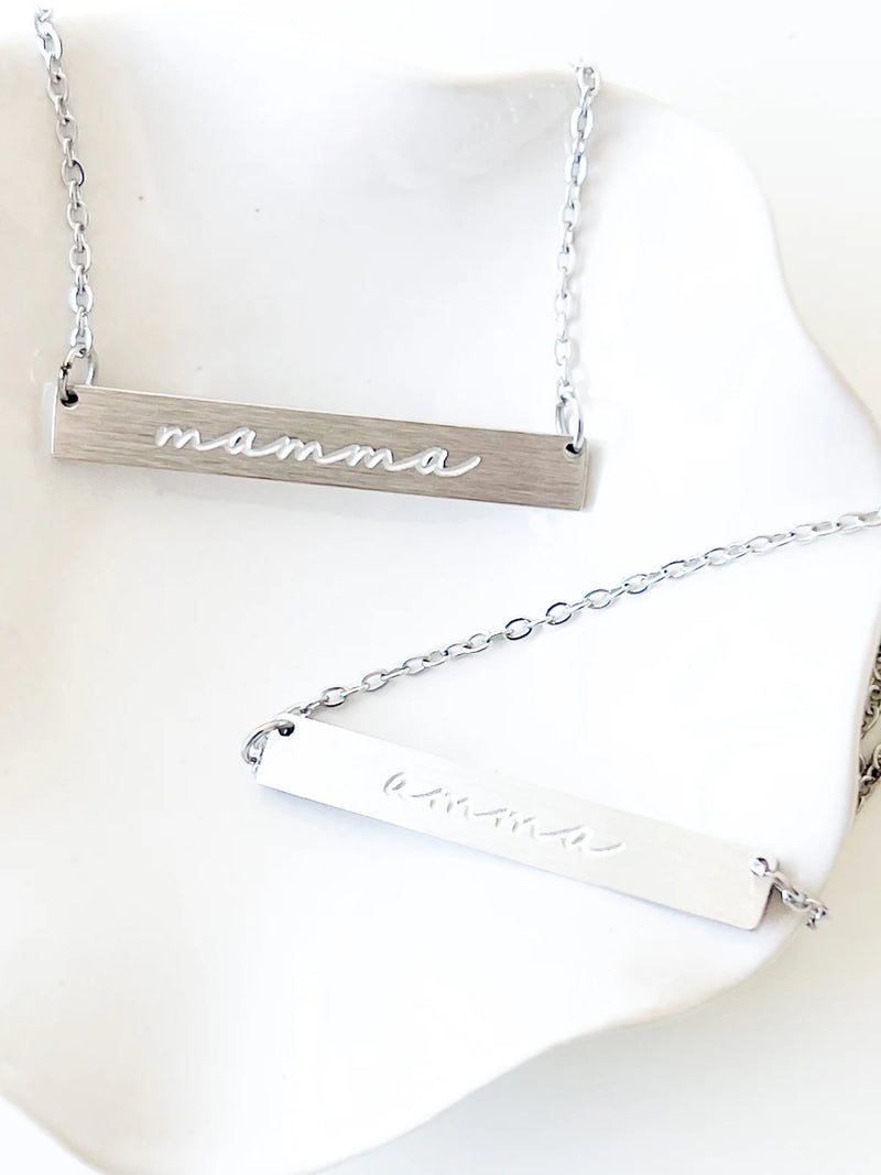 Mamma/Amma Hálsmen Silfur