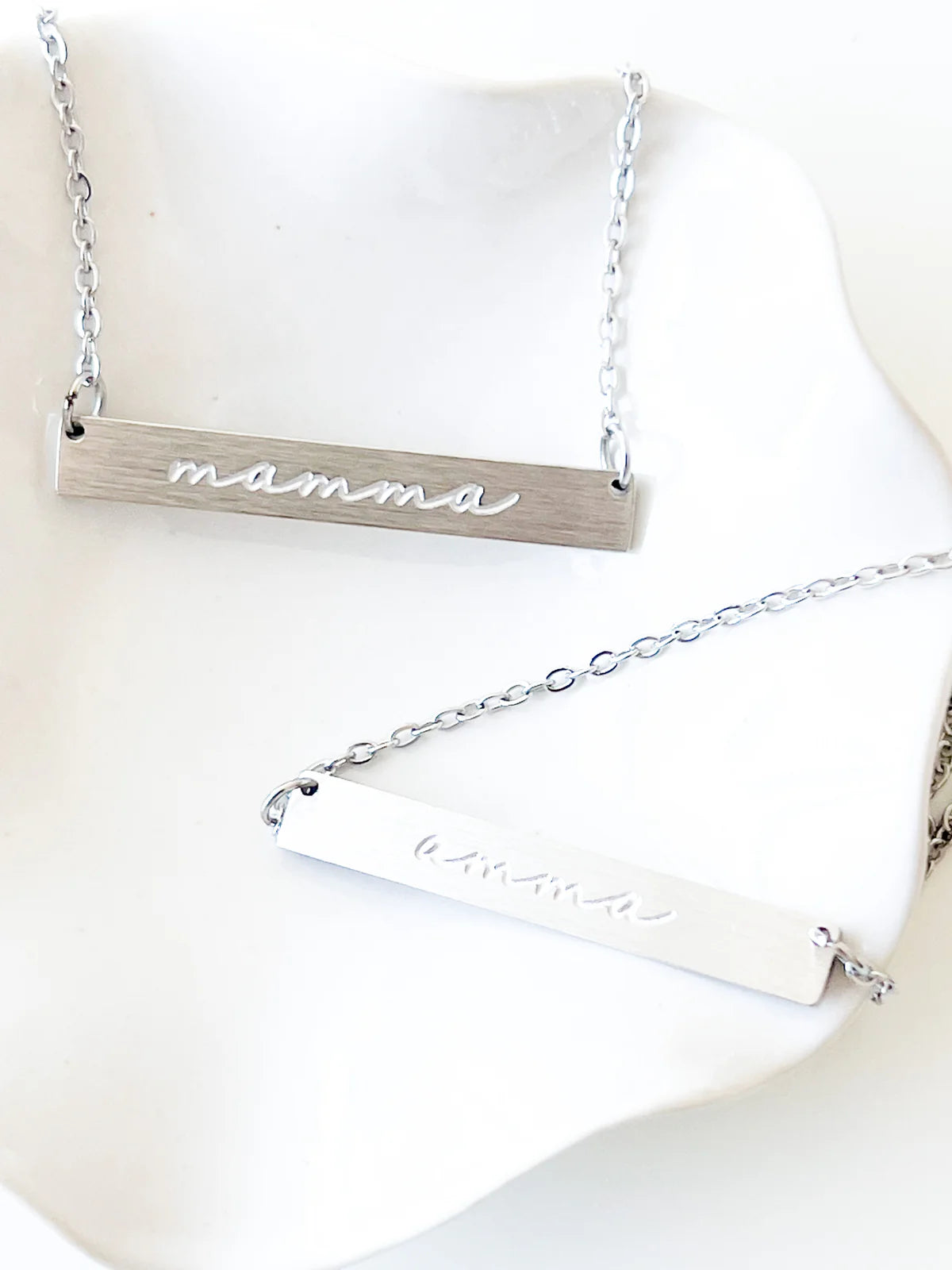 Mamma/Amma Hálsmen Silfur