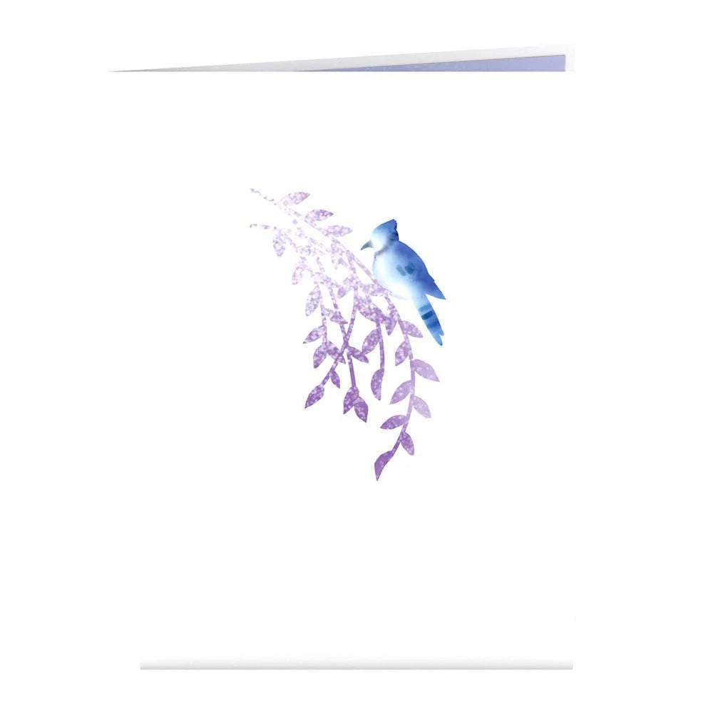 Winter Willow Tree Pop-Up Card