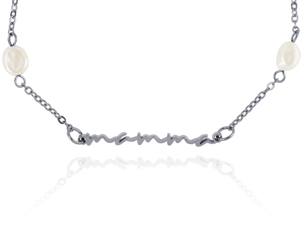 Mamma Perlu Armband Silfur