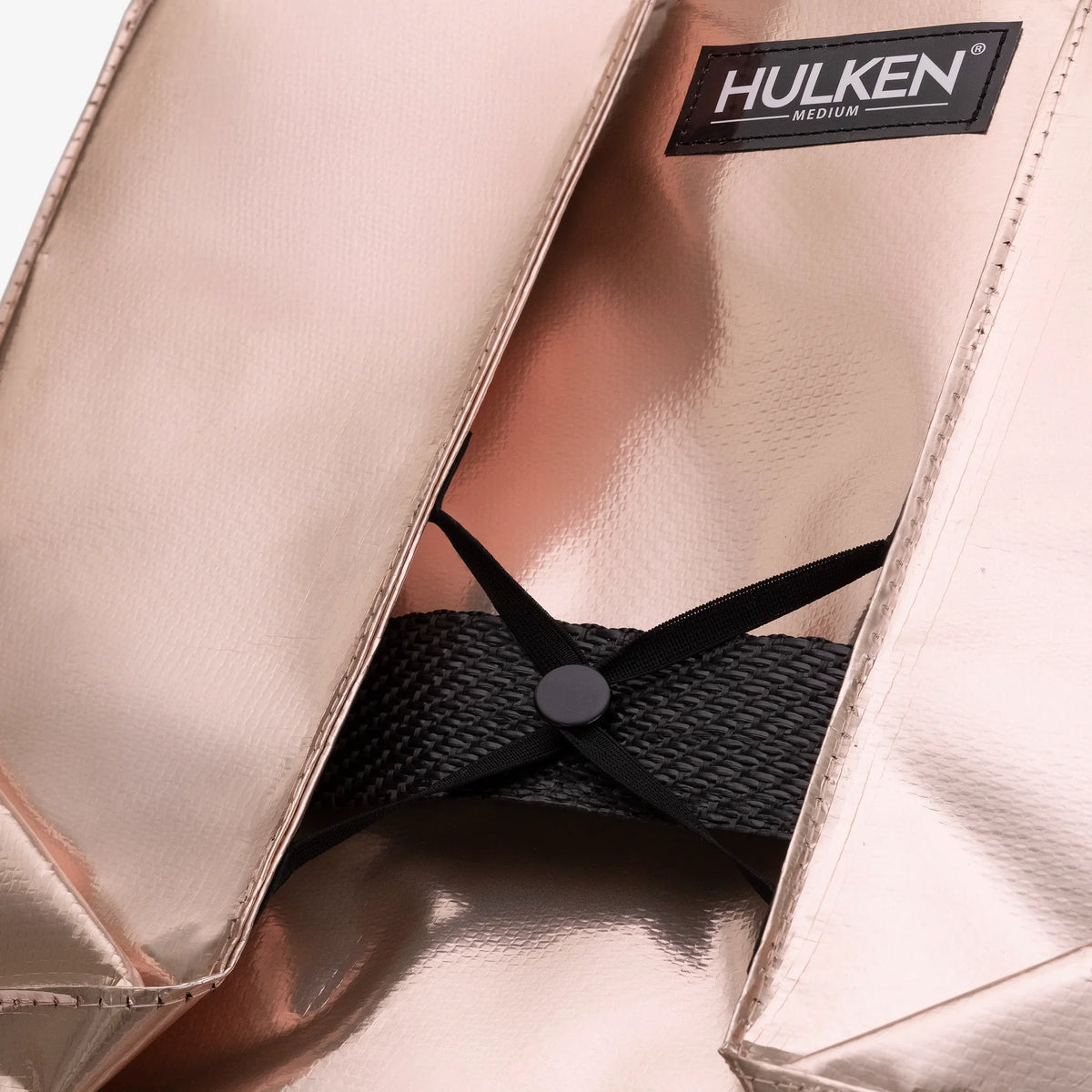 Hulken® Original Rolling Tote Bag Rose Gold