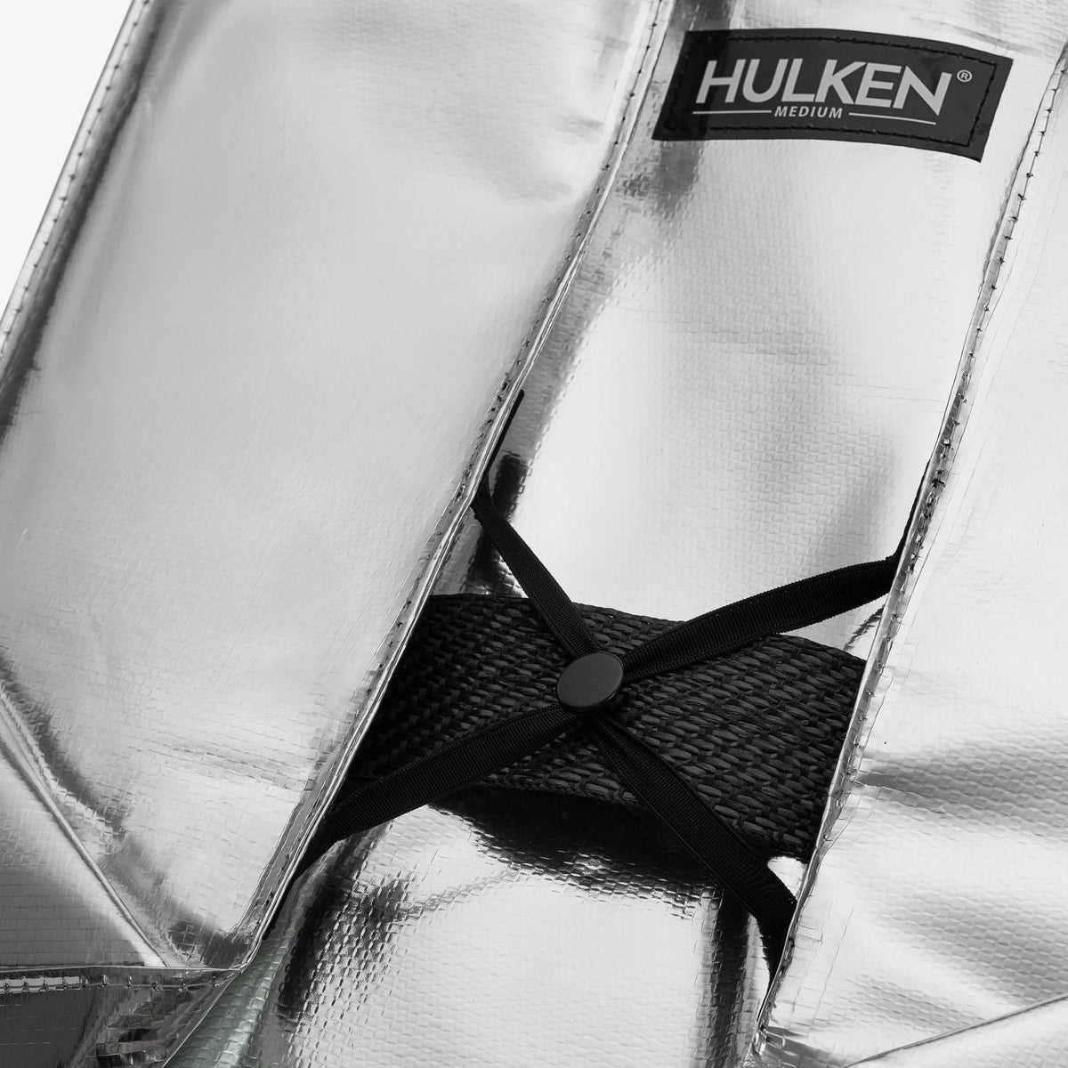 Hulken® Original Rolling Tote Bag Silver