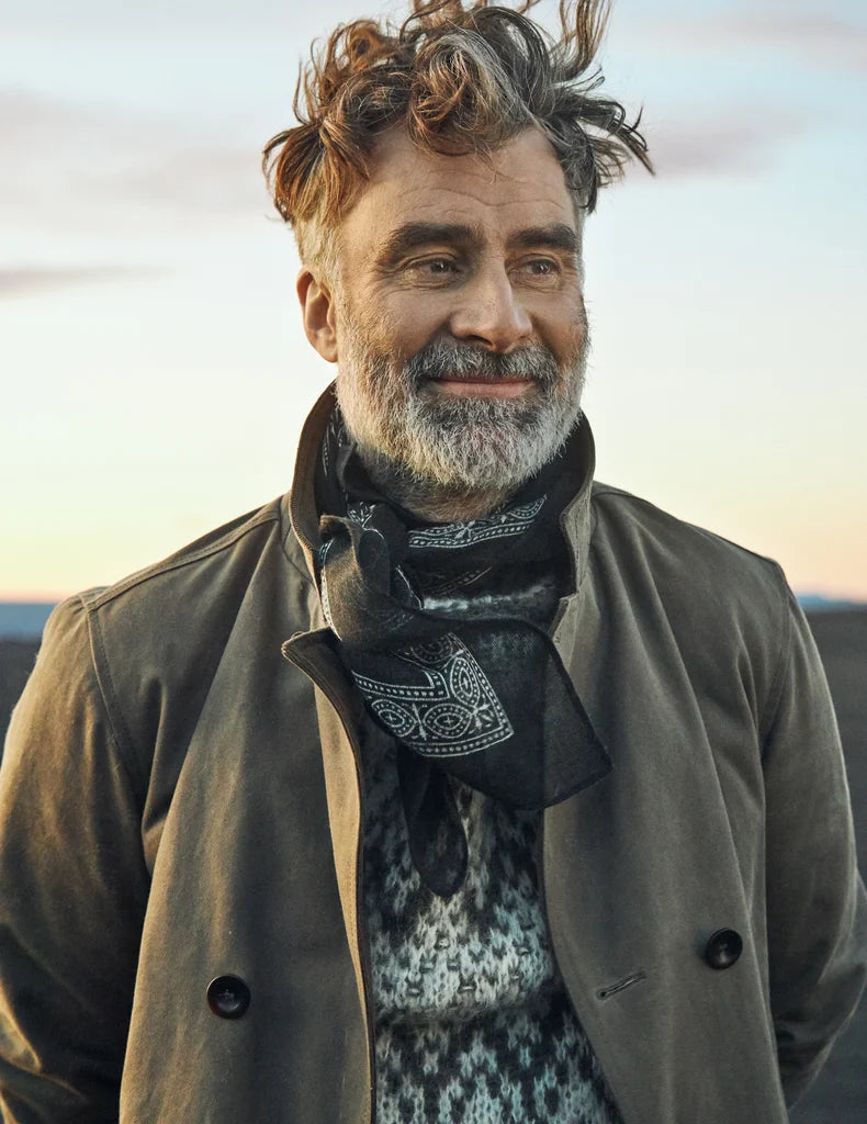 Skrúður Klútur Svartur