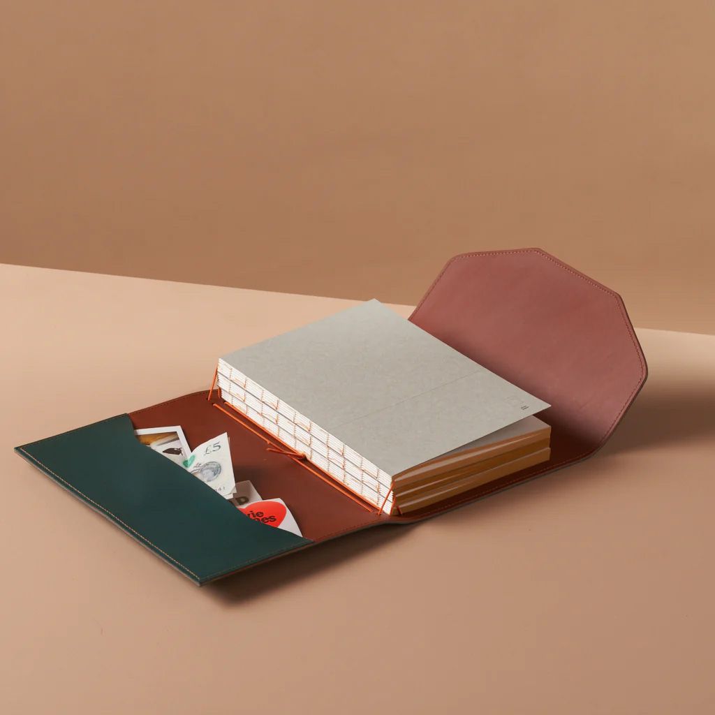 Le Trifold | Leather Journal Pocket